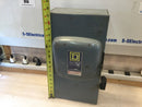 Square D DU323 Non Fusible Type 1 240v 100 Amp Safety Switch