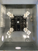 Cooper B-Line 011 Single Phase 125A 600VAC 4 Jaw Ring Type Meter Socket Enclosure