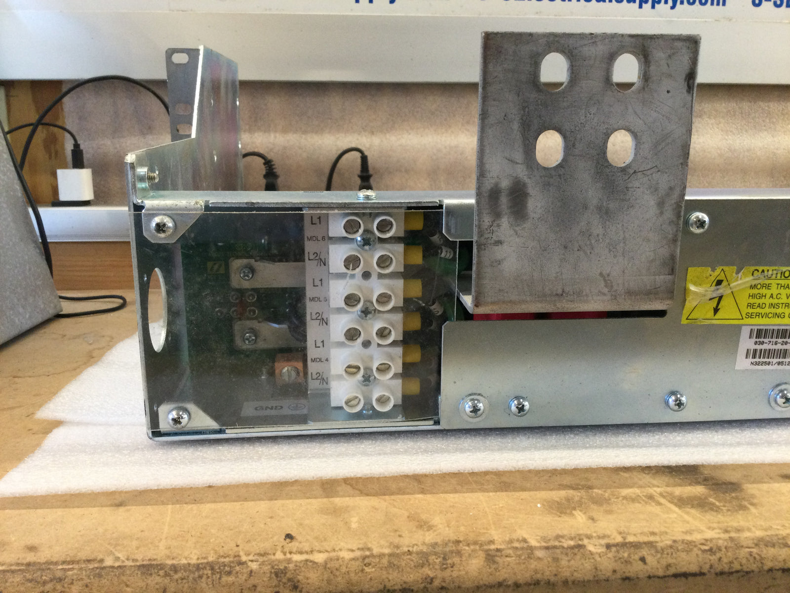 Alpha Technologies 03071620040 Cordex Rectifier Shelf 23" 3.6kW 208