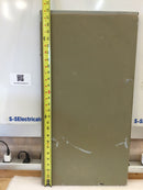 Siemens W0816ML1200CT 200 Amp 120/240v Series E Type 3R 1 Phase 3 Wire Outdoor Load Center Cover 28" x 14.5"