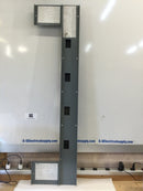 Square D EZMR114-125 125 Amp 120/240v 1 Phase 3 Wire 4 Position EZ Meter Pak Meter Socket Panel Cover/Door 47 2/16" x 12"