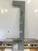 Eaton 1MM412RRL 125 Amp Bus Rating 800 Amp 120/240v 1 Phase 3 Wire 4 Position Meter Cover 48 4/16" x 12"