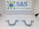 Lot of 2 - Halex 26161 2" 2 Hole EMT Straps