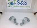 Halex 2" Rigid 2 Hole HW Pipe Straps (New 2 Pack)