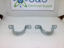 Halex 2" Rigid 2 Hole HW Pipe Straps (New 2 Pack)