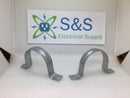 Halex 3" 2 Hole EMT Pipe Straps (New 2 Pack)
