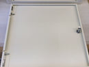 Low Voltage Device Access Panel (H)18" x (W)21" x (D)6" Nema1 Wall Mount Vented Lockable Hinged Door (New)