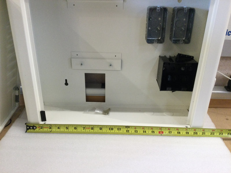 Low Voltage Device Access Panel (H)18" x (W)21" x (D)6" Nema1 Wall Mount Vented Lockable Hinged Door (New)