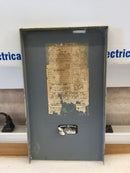 FPE Federal Pacific Nema 3R 104-12 100 Amp 120/240v 1 Phase 3 Wire Enclosed Panelboard Cover 13" x 7.5"