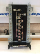 FPE L116 125 Amp 8 Space 16 Circuit w/Ground Bar and Lug Attachment Panel Guts Only 14" x 8.5"