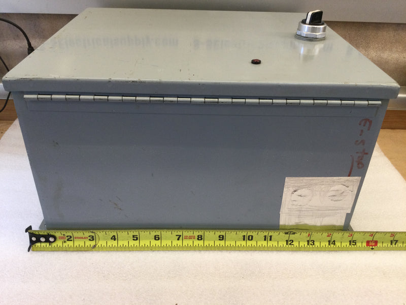 Allen Bradley 509-DOD 90 Amp 3 Pole 200-575V 50 HP Motor Starter w/ 120 VAC Coil