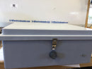Allied Moulded Products AM-24248 PVC Control Panel Enclosure 24" x 24" x 8" Hinged & Lockable