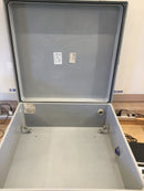 Allied Moulded Products AM-24248 PVC Control Panel Enclosure 24" x 24" x 8" Hinged & Lockable