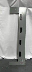 GE TMPR312422R Meter Stack, 1200 Amp, 4 X 225 Amp Socket, 3ph Phase, 120/240v 1 Phase, 208y/120v 3 Phase, 240/120v 3 Phase