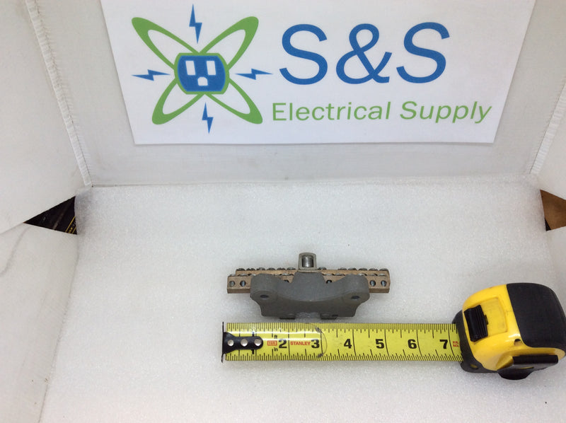 26 Position Neutral/Ground Bar on Porcelain Base