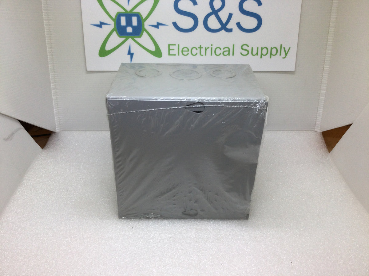 Milbank 664-SC1 Screw Cover Junction Box 6 x 6 x 4