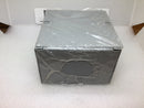 Milbank 664-SC1 Screw Cover Junction Box 6 x 6 x 4