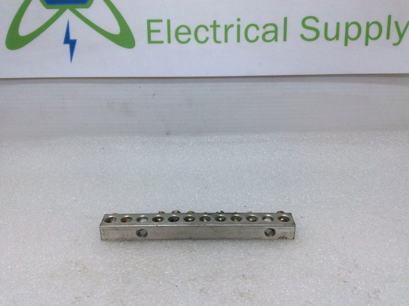 12 Position 4-14 AWG Grounding Bar