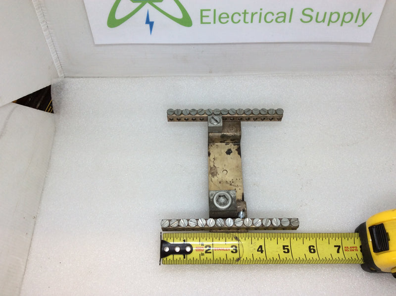 32 Position Neutral/Ground Bar with Mounting Bracket