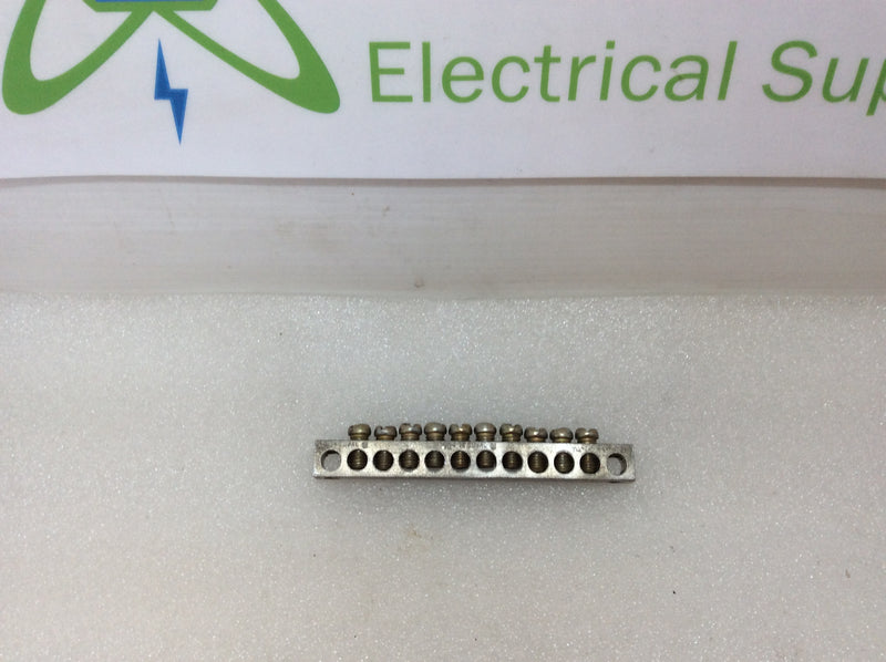 CMC NA-35S 12 Position 4-14 AWG CU9AL Grounding Bar