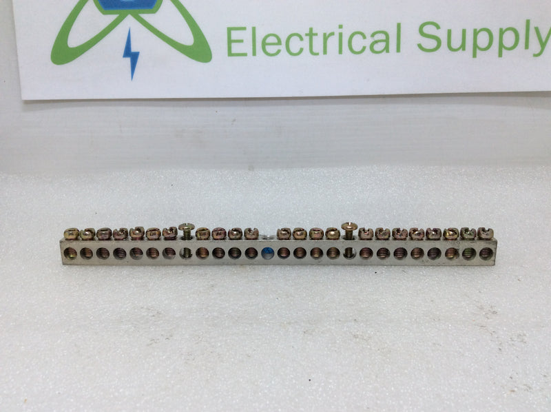 Ilsco NB-19 26 Position 4-14 AL9CU Neutral/Ground Bar