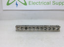 CMC NA-130 CU9AL 11 Position Lug Strip Aluminum