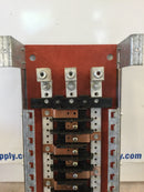 Westinghouse 3 Phase 200 Amp 12 Space 24 Circuit 240V Type BAB/QBHW Panel Board Guts Only