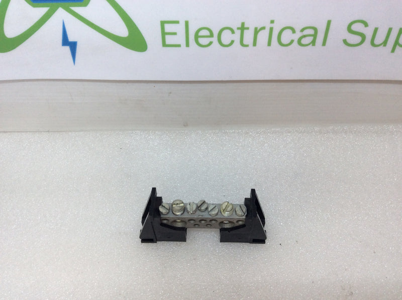 7 Position Ground Bar with Mounting Feet