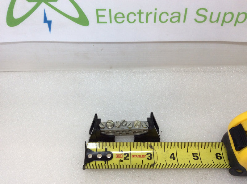 7 Position Ground Bar with Mounting Feet