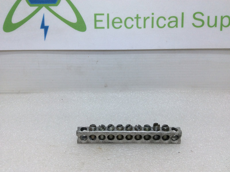 11 Position Ground Bar 3 10/16"