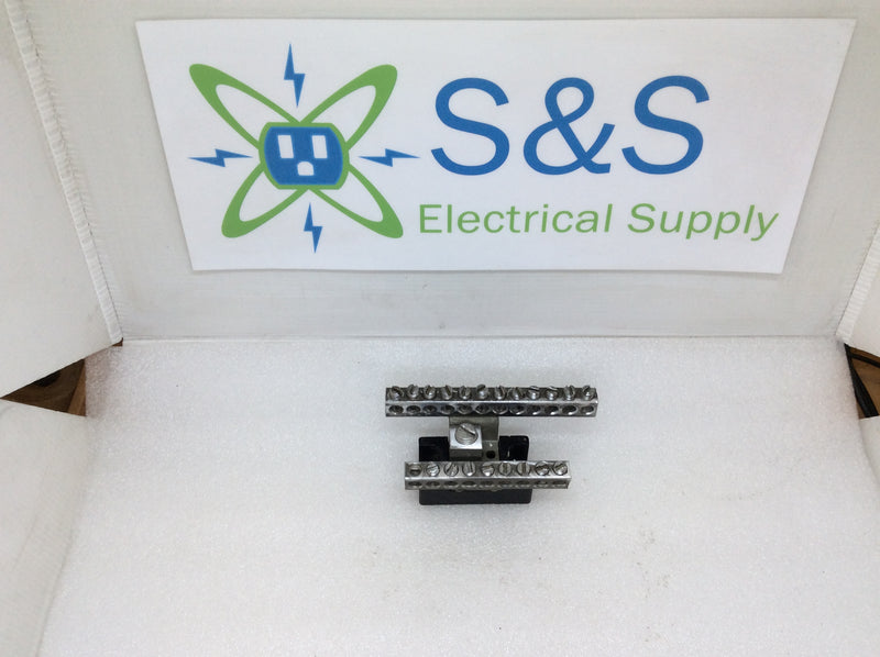 ITE 21 Position 4-14 AWG Double Stacked Isolated/Neutral/Ground Bar