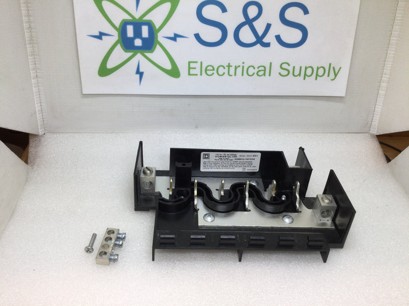 Square D HOMN612L100 100 Amp 120/240VAC 6 Space 12 Circuit Type HOM Guts Only