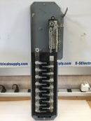 Square D QON30-40MW200 200A 30-40 Circuit Main Breaker Type QOB Guts Only 7" X 25"