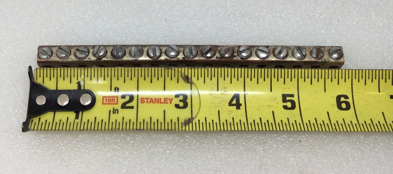 17 Position Ground Bar 5 7/8"