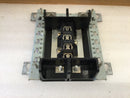 Federal Pacific/FPE 200 Amp 4 Space 8 Circuit Feed Thru Type UBIF Guts Only 120/240VAC