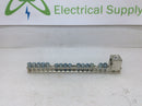 CMC NA-75B 21 Position 4-14 AWG CU9AL Grounding Bar w/ CA-79 Lug