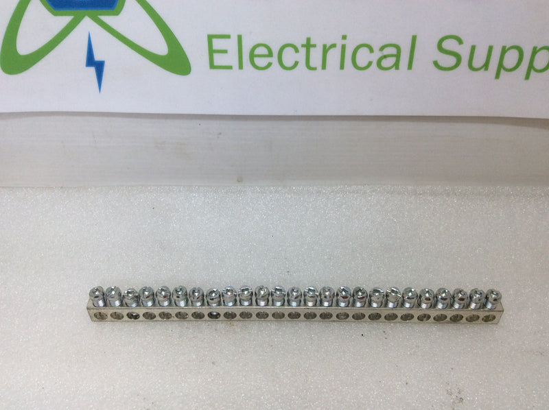 CMC NA-35S 25 Position Ground Bar 4-14 CU9AL