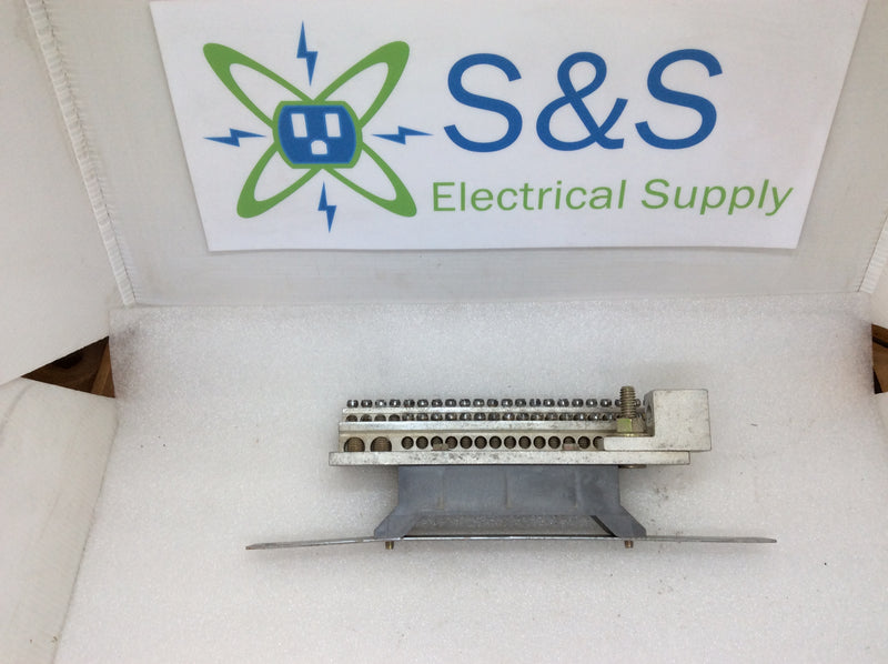 GE General Electric 42 Position Neutral/Ground Bar Kit with Mounting Hardware