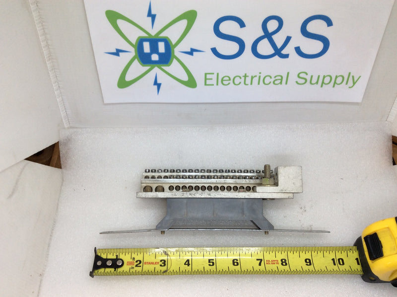 GE General Electric 42 Position Neutral/Ground Bar Kit with Mounting Hardware