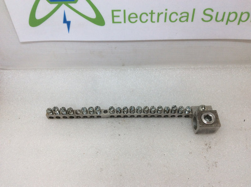 Ilsco NB-17 4-14 AL9CU 20 Position w/wo 300 MCM-1 Lug