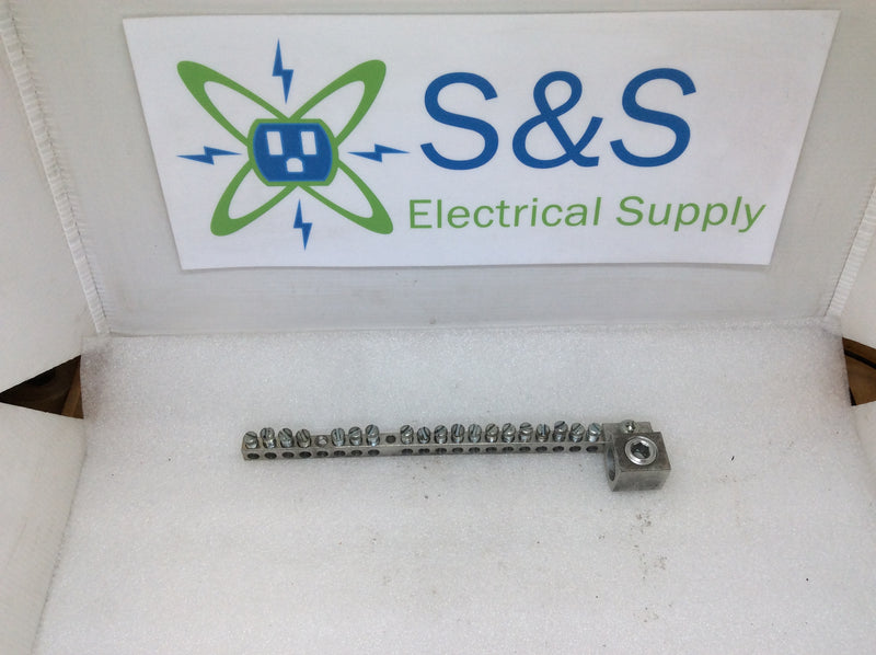 Ilsco NB-17 4-14 AL9CU 20 Position w/wo 300 MCM-1 Lug