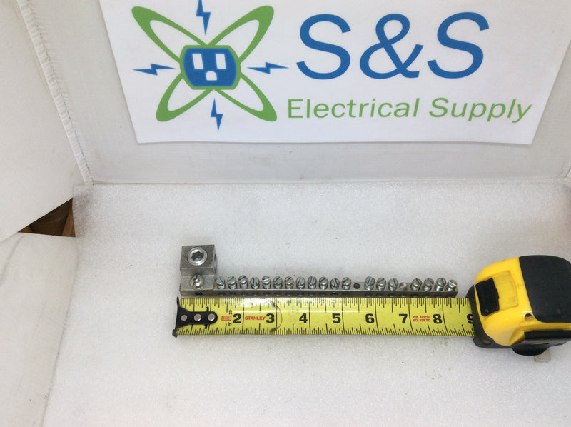 Ilsco NB-17 4-14 AL9CU 20 Position w/wo 300 MCM-1 Lug