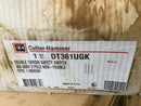 Eaton Dt361ugk 30a 3p 600vac Double Throw Non-Fusible Manual Transfer Switch