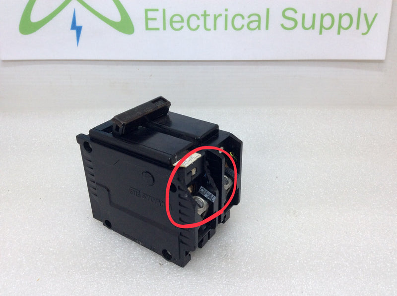 GTE/Sylvania C260 60 Amp 2 Pole Circuit Breaker Type C