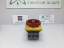 Siemens 3ld2203-0tk53 600v 20hp Service Disconnect Loto On/Off Switch