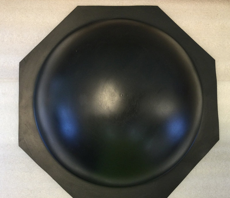 Plastic Matt Finish Surveillance Camera Dummy Dome  16" Edge to Edge, 5 1/8" Deep