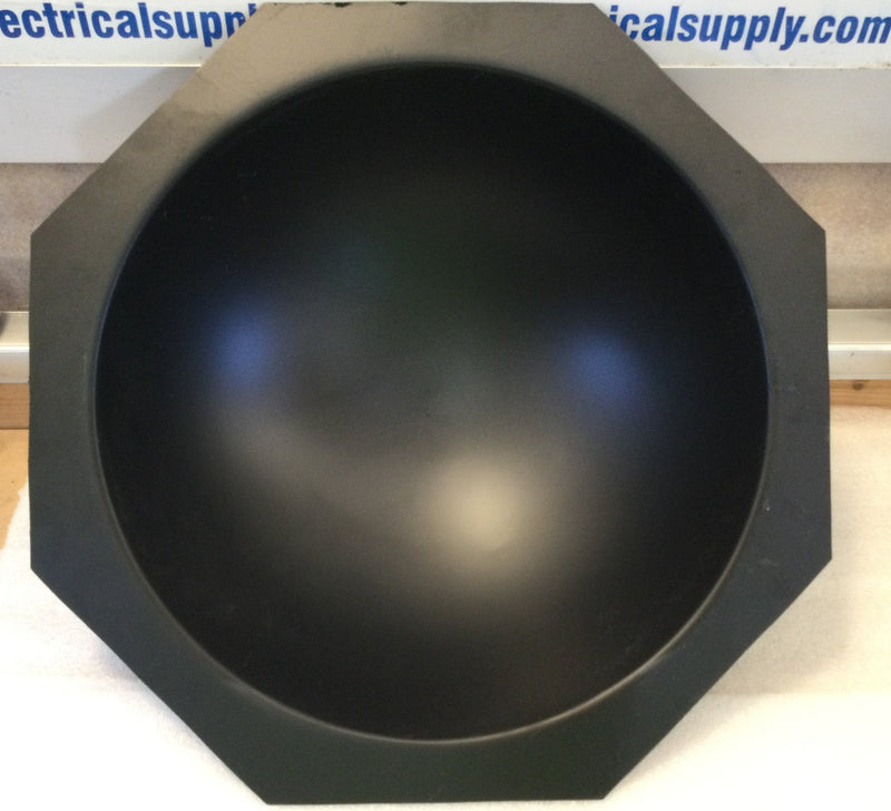 Plastic Matt Finish Surveillance Camera Dummy Dome  16" Edge to Edge, 5 1/8" Deep