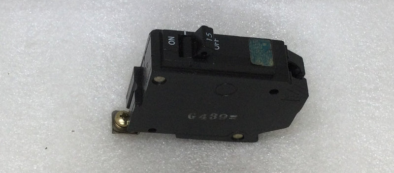 GE/General Electric TQB/THQB1115 15 Amp 1 Pole 120/240V Circuit Breaker