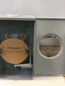 Landis & Gyr/Siemens: 9804-8548, HQ-6T, Single Phase, 30A, 600VAC, 6 Terminal, Nema3R Outdoor Meter Enclosure