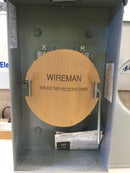 Landis & Gyr/Siemens: 9804-8548, HQ-6T, Single Phase, 30A, 600VAC, 6 Terminal, Nema3R Outdoor Meter Enclosure